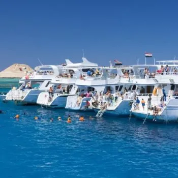 Ras Mohammed & White Island Boat Trip from Hurghada