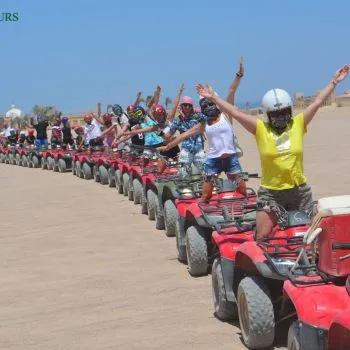 Quad biking in Hurghada without visiting the Bedouins