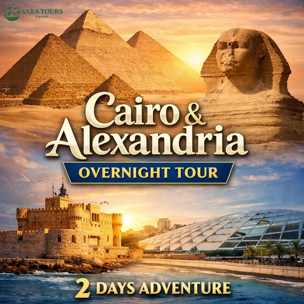 Cairo & Alexandria 2-Day Tour from Hurghada